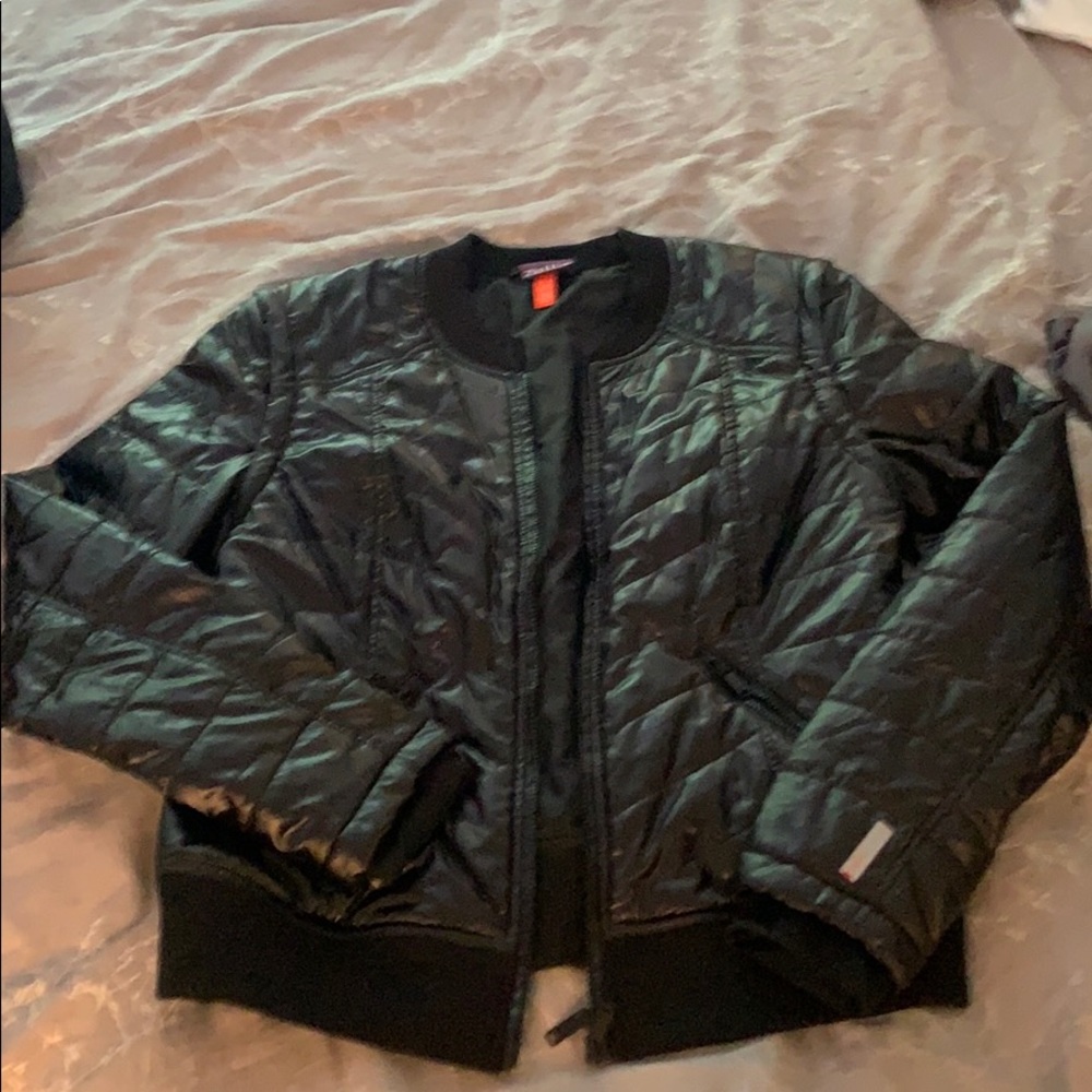 Black Bomber Jacket/Vest